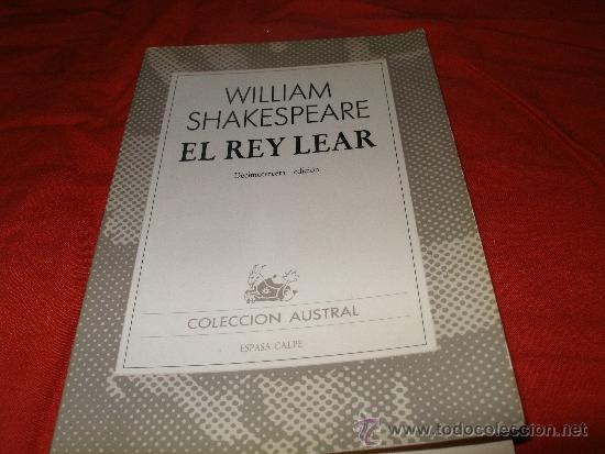 Libros de segunda mano: William Shakespeare - El rey Lear - Foto 1