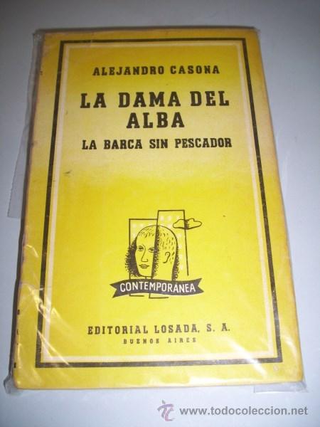 Libros de segunda mano: CASONA, Alejandro. La dama del alba ; La barca sin pescador - Foto 1