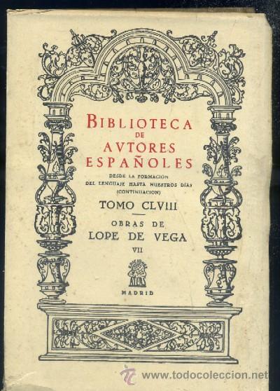 Libros de segunda mano: OBRAS DE LOPE DE VEGA. TOMO VII.  ACTOS Y COLOQUIOS.   A-TEA-215,2