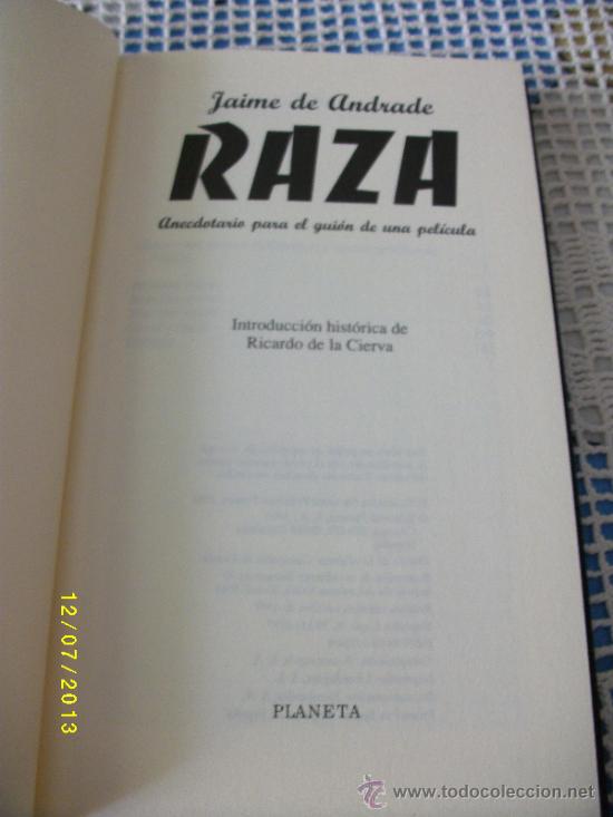 Libros de segunda mano: RAZA - Foto 1
