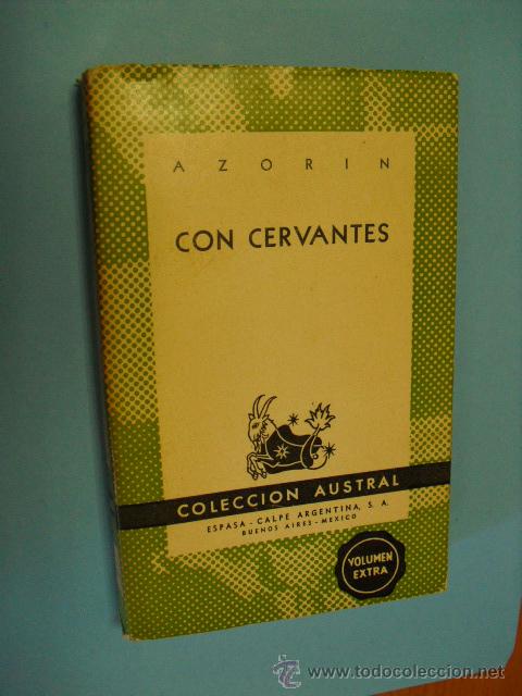Libros de segunda mano: azorin con cervantes, coleccion austral,1947 - Foto 1