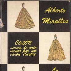 Libros de segunda mano: COLON, VERSOS DE ARTE MENOR..../LA ASAMBLEA DE LAS MUJERES - ALBERTO MIRALLES - ESPIRAL 1981. Lote 39941858