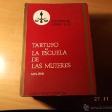 Libros de segunda mano: TARTUFO. LA ESCUELA DE LAS MUJERES.. Lote 40234846
