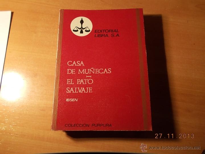Libros de segunda mano: CASA DE MU&Ntilde;ECAS. EL PATO SALVAJE. - Foto 1