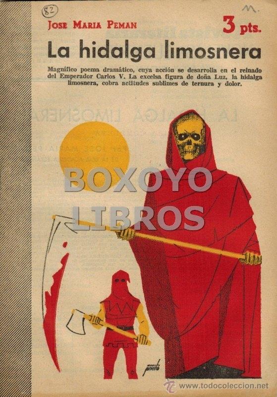 Libros de segunda mano: PEM&Aacute;N, Jos&eacute; Mar&iacute;a. La hidalga limosnera - Foto 1