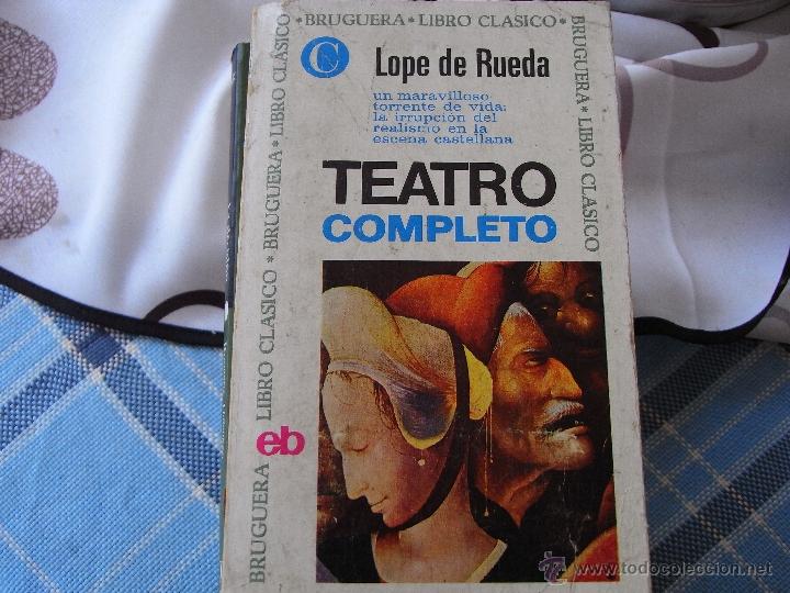 Libros de segunda mano: Teatro completo. Lope de Rueda. - Foto 1