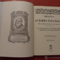 Libros de segunda mano: BIBLIOTECA DE AUTORES ESPAÑOLES DESDE LA FORMACIÓN DEL LENGUAJE HASTA NUESTRO DÍAS. 1986.