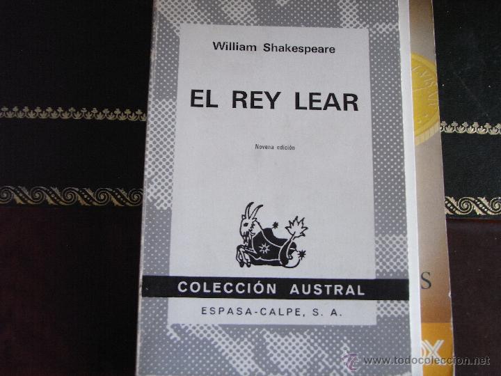 Libros de segunda mano: El rey Lear. W. Shakespeare. - Foto 1