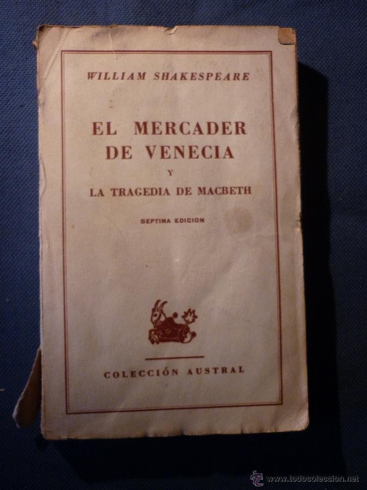 Libros de segunda mano: El mercader de Venecia y La tragedia de Macbeth - Foto 1