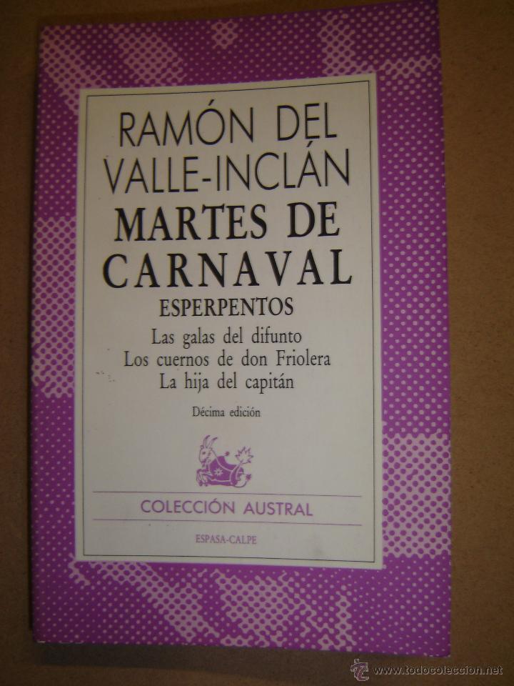 Libros de segunda mano: Martes de carnaval - Ram&oacute;n del Valle-Incl&aacute;n - Foto 1