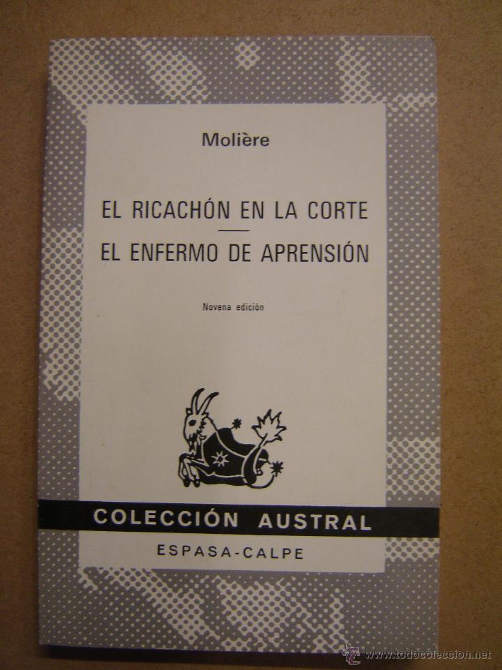 Libros de segunda mano: El ricach&oacute;n de la corte - El enfermo de aprensi&oacute;n  - Moli&egrave;re - Foto 1