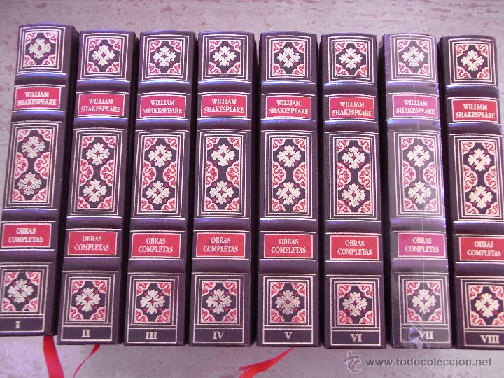 Libros de segunda mano: William Shakespeare, Obras Completas. 8 Vols. - Foto 1