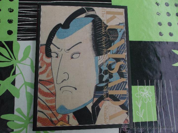 Second hand books: kunisada ,the kabuki actor portraits, de shigeru shindo, graphic-sha , todo son ilustraciones ,en i