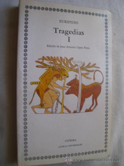Libros de segunda mano: TRAGEDIAS 1. EUR&Iacute;PIDES. 1992 - Foto 1