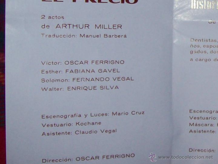 Libros de segunda mano: PROGRAMA DEL TEATRO PRINCIPAL EN EL QUE PRESENTA - TEATRO DE LOS BUENOS AYRES -.1979 / 80. MALLORCA - Foto 4