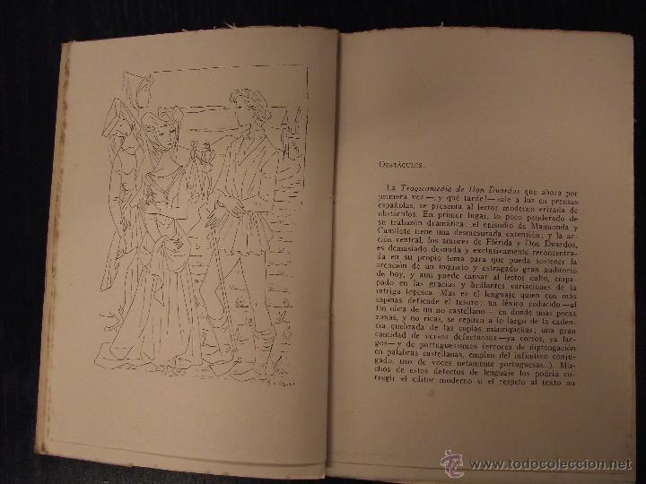 Libros de segunda mano: TRAGICOMEDIA DE DON DUARDOS, GIL VICENTE - Foto 3