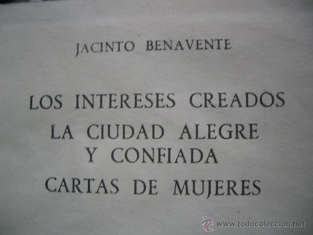 Libros de segunda mano: Crisol 22 Jacinto Benavente. En piel - Foto 4