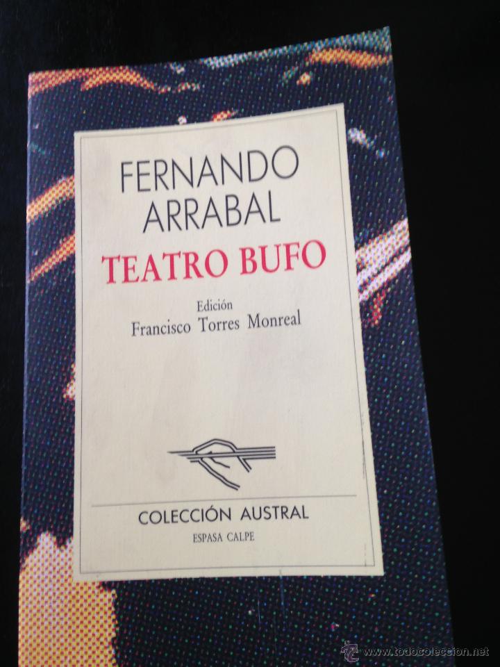 Libros de segunda mano: Teatro Bufo. Fernando Arrabal - Foto 1