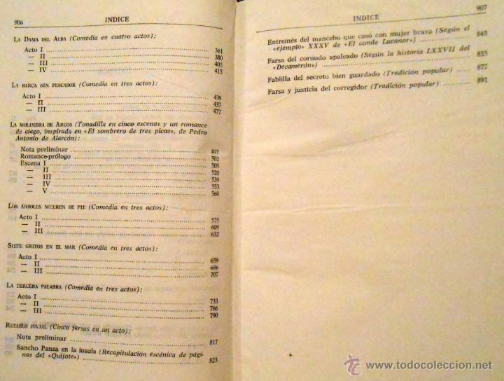 Libros de segunda mano: OBRAS COMPLETAS (I) - ALEJANDRO CASONA EDITORIAL AGUILAR - Foto 5