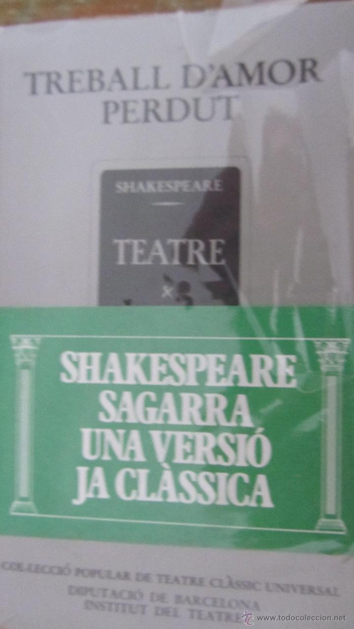 Libros de segunda mano: TREBALL D&acute;AMOR PERDUT DE SHAKESPEARE (BRUGUERA) - Foto 1