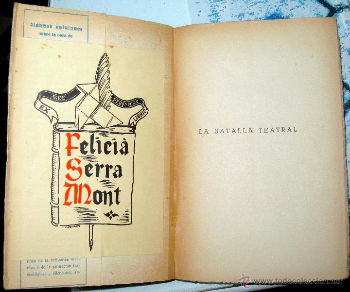 Libros de segunda mano: Luis Araquistain. La batalla teatral. 1930 - Foto 2