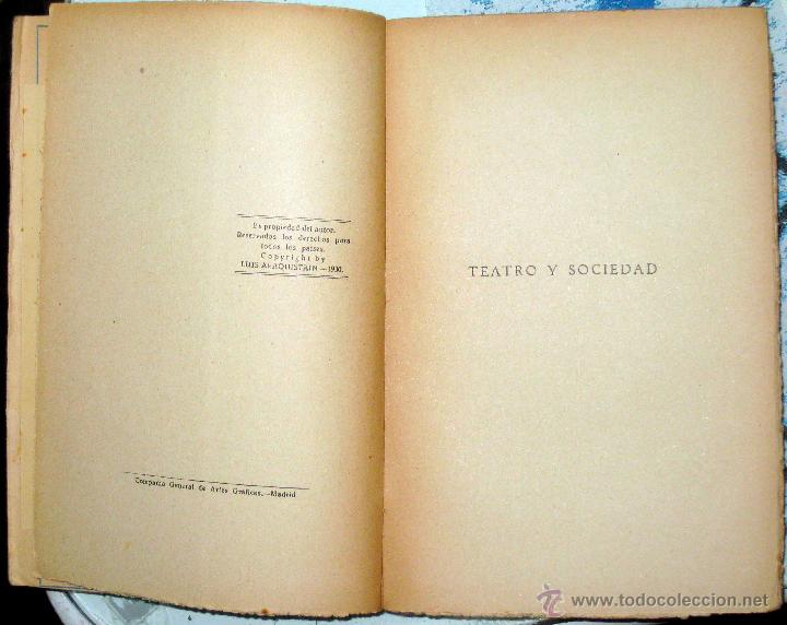 Libros de segunda mano: Luis Araquistain. La batalla teatral. 1930 - Foto 4