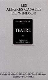 Libros de segunda mano: Shakespeare, William: Les alegres casades de Windsor. - Foto 1