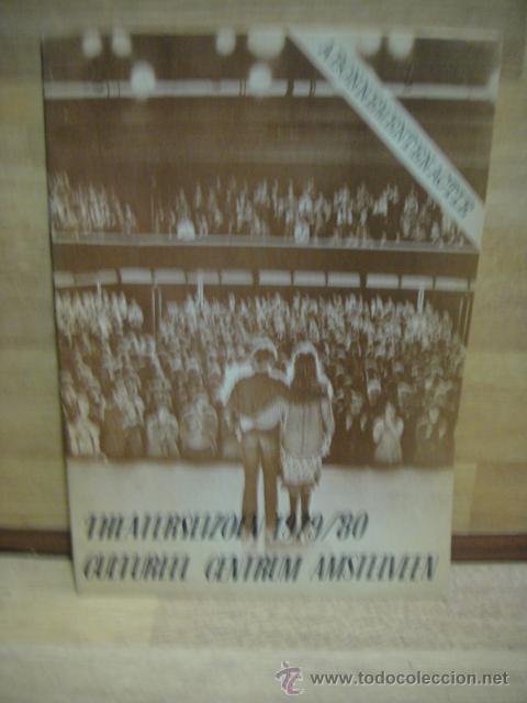 Libros de segunda mano: funciones de teatro del a&ntilde;o 1979 / 80 del culturell centrum amstelveen - amsterdan