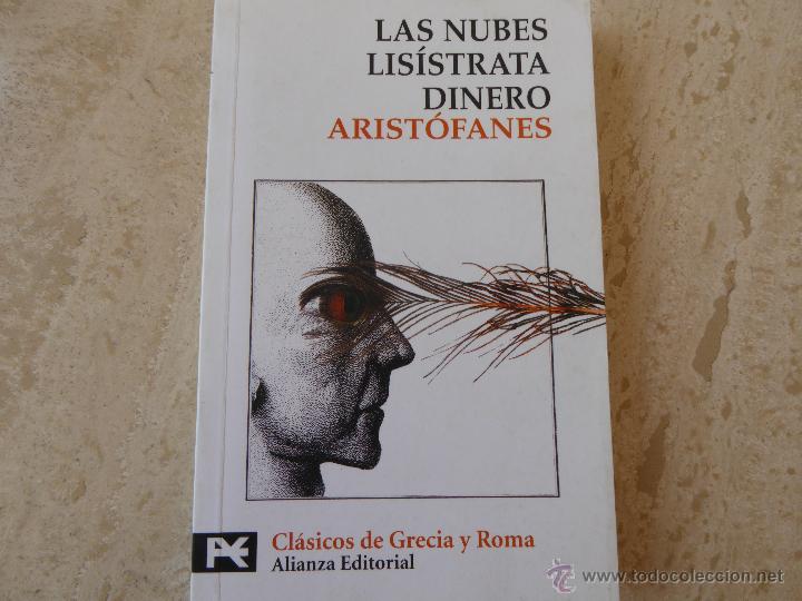 Libros de segunda mano: Arist&oacute;fanes: Las nubes/Lis&iacute;strata/Dinero. - Foto 1