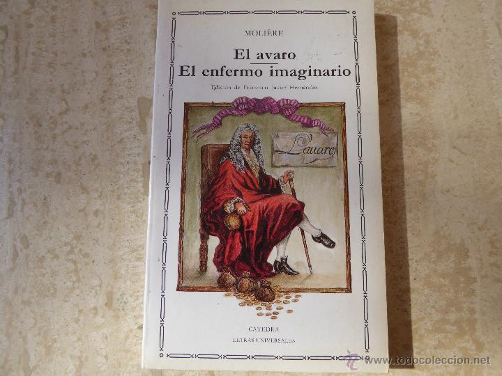 Libros de segunda mano: El avaro/ El enfermo imaginario. Moli&egrave;re. - Foto 1