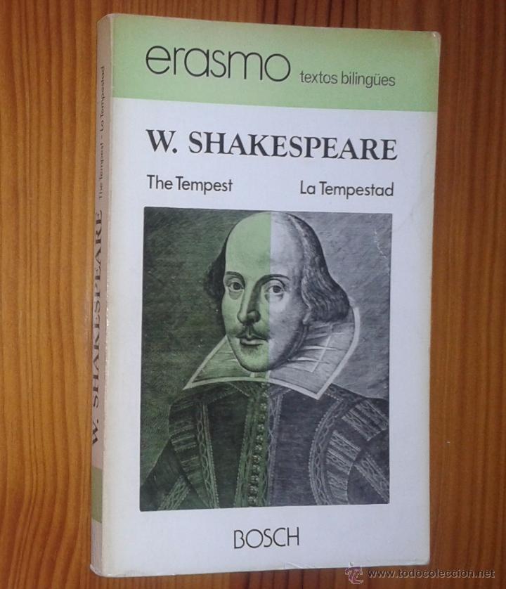 Libros de segunda mano: WILLIAM SHAKESPEARE - LA TEMPESTAD - BOSCH, 1975 [EDICI&Oacute;N BILING&Uuml;E] - Foto 1