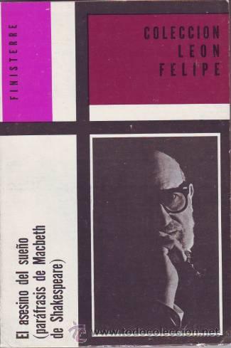 Libros de segunda mano: LEON FELIPE: EL ASESINO DEL SUE&Ntilde;O. - Foto 1