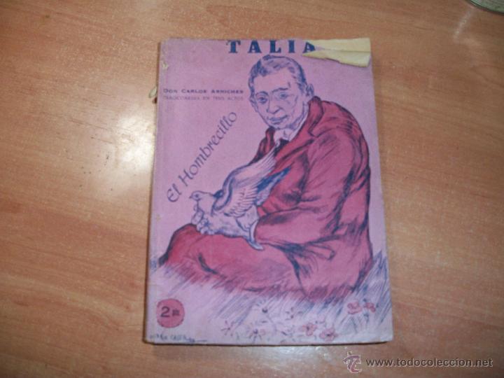 Libros de segunda mano: Talia. El Hombrecillo. Carlos Arniches - Foto 1