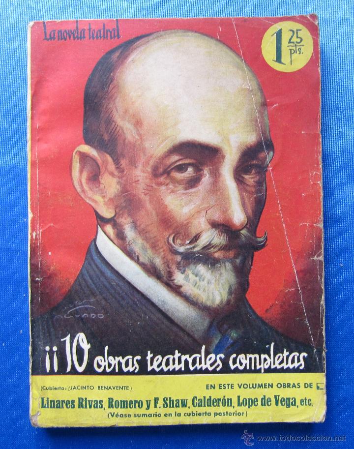 Livros em segunda m&atilde;o: 10 OBRAS TEATRALES COMPLETAS. LA NOVELA TEATRAL. COMERCIAL GERPLA, BARCELONA, SIN FECHA.