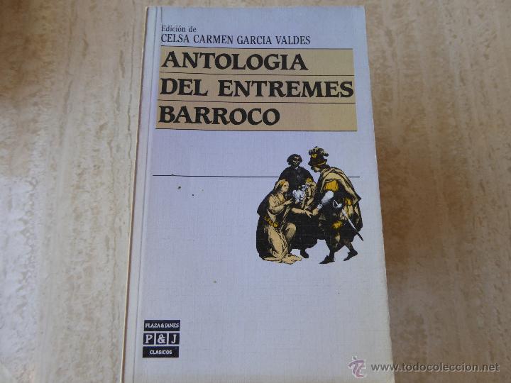 Libros de segunda mano: Antolog&iacute;a del entrem&eacute;s barroco. - Foto 1