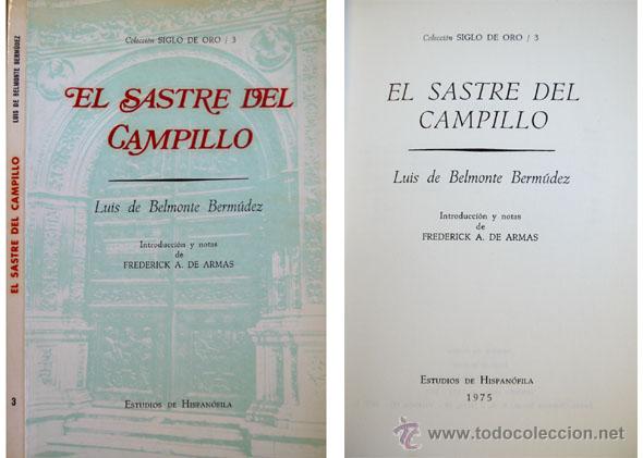 Libros de segunda mano: BELMONTE BERM&Uacute;DEZ, Luis de.  El Sastre del Campillo.  1975. - Foto 1