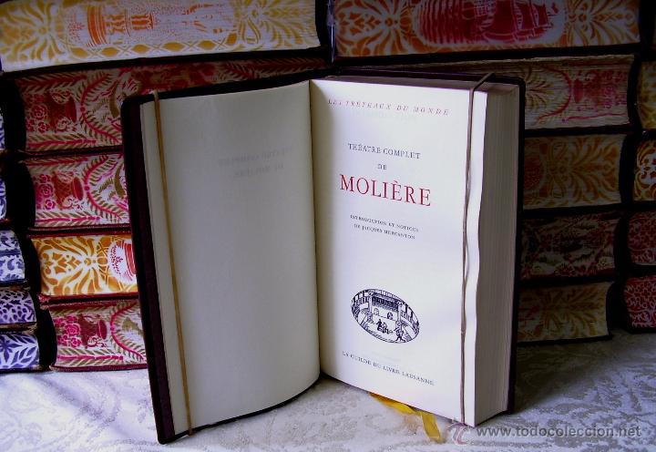 Libros de segunda mano: TH&Eacute;ATRE COMPLET .  ( 2 Vols ) .    Autor :   Moli&egrave;re - Foto 2