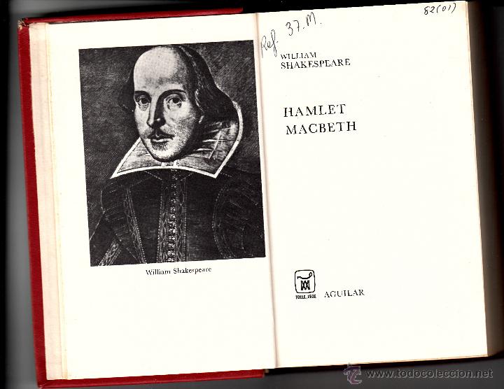 Libros de segunda mano: HAMLET, MACBETH. WILLIAM SHAKESPEARE. AGUILAR, BARCELONA 1969. - Foto 1
