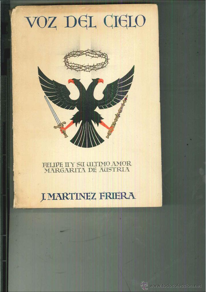 Libros de segunda mano: VOZ DEL CIELO. Joaqu&iacute;n Mart&iacute;nez Friera - Foto 1