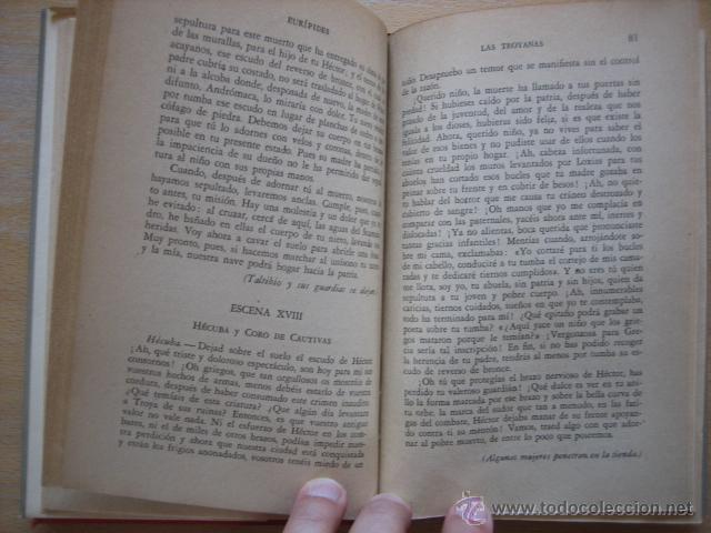 Libros de segunda mano: EUR&Iacute;PIDES DRAMAS Y TRAGEDIAS - Foto 4