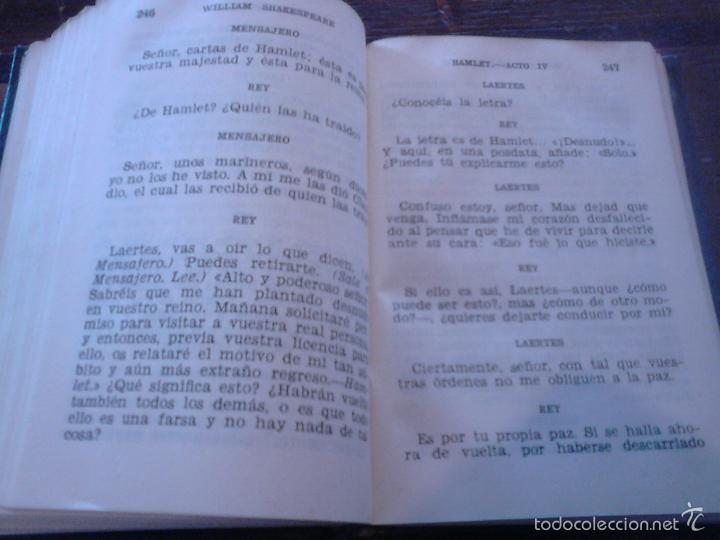 Libros de segunda mano: William Shakespeare: Hamlet / Macbeth. Aguilar, 1951. - Foto 5