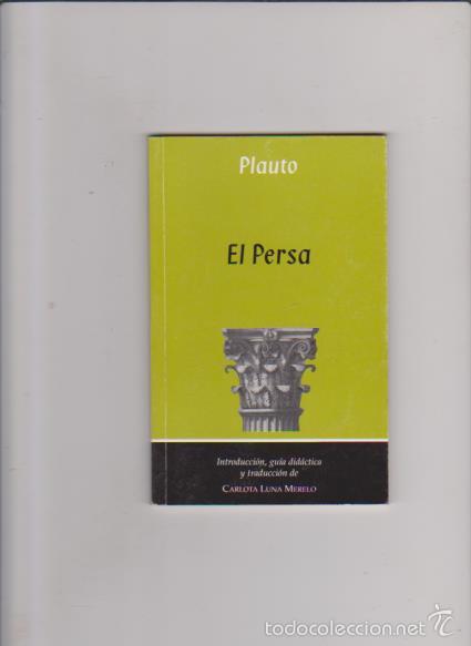 Libros de segunda mano: PLAUTO - EL PERSA - TEATRO GRECOLATINO 2004 - Foto 1