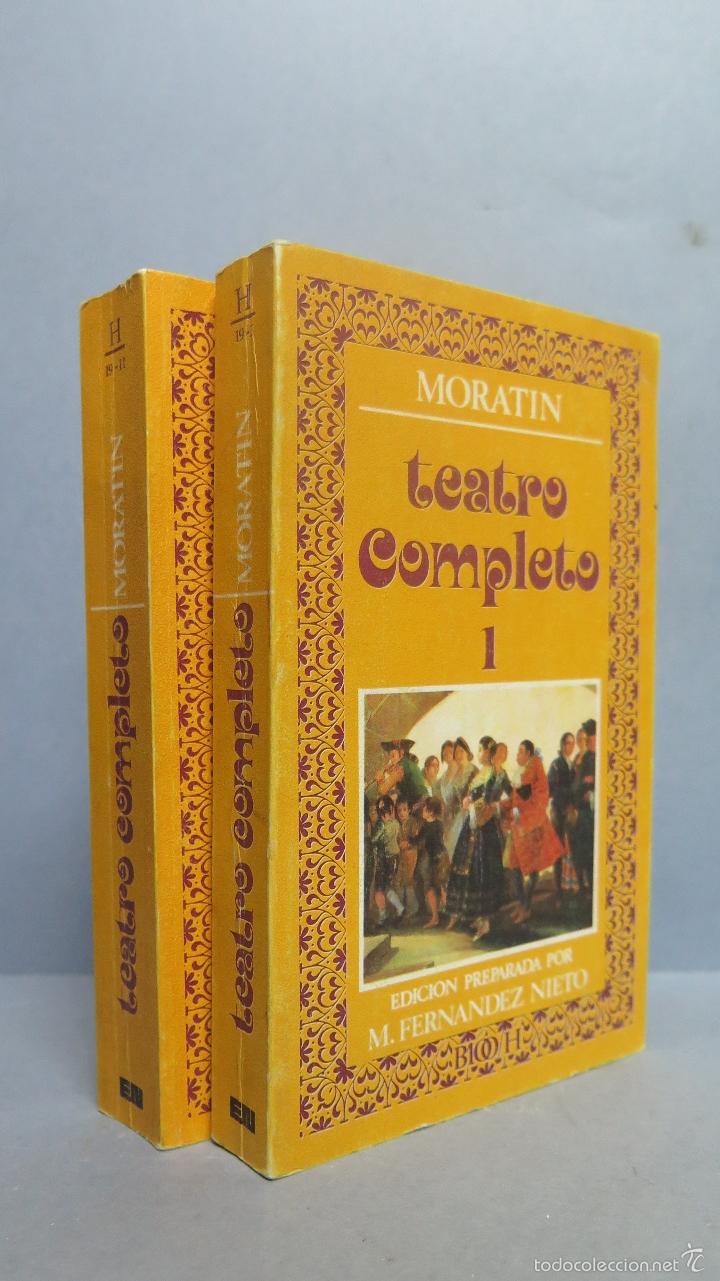 Libros de segunda mano: TEATRO COMPLETO. LEANDRO FERNANDEZ MORATIN. 2 TOMOS - Foto 1