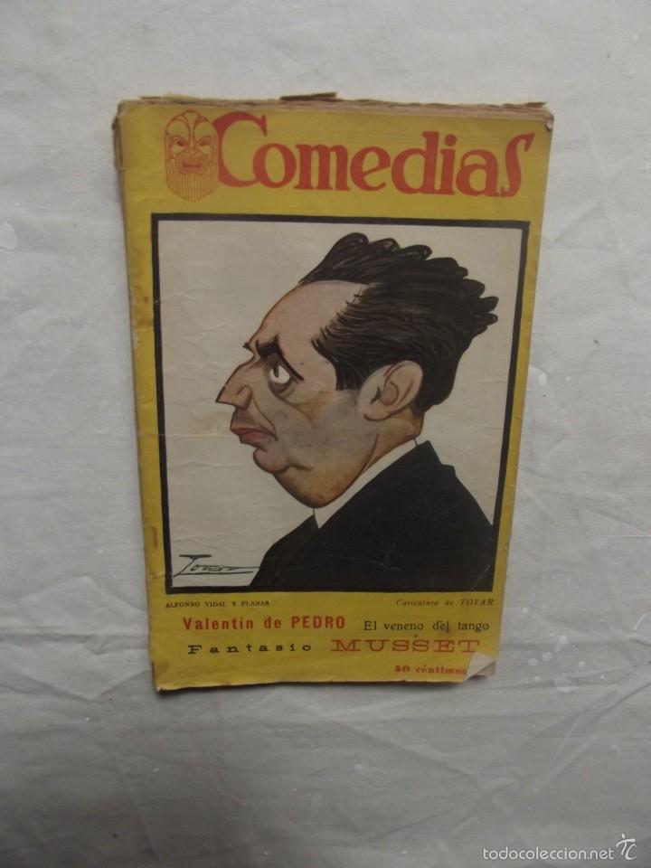 Livros em segunda m&atilde;o: COMEDIAS VALENTIN DE PEDRO, EL VENENO DEL TANGO ,FAMTASIO MUSSET