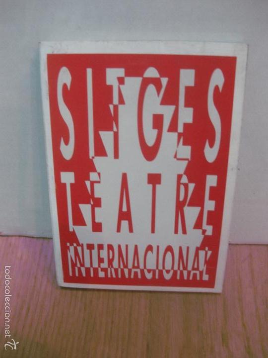 Gebrauchte B&uuml;cher: SITGES TEATRE INTERNACIONAL. XXI EDICIO. ABRIL - MAIG 1989