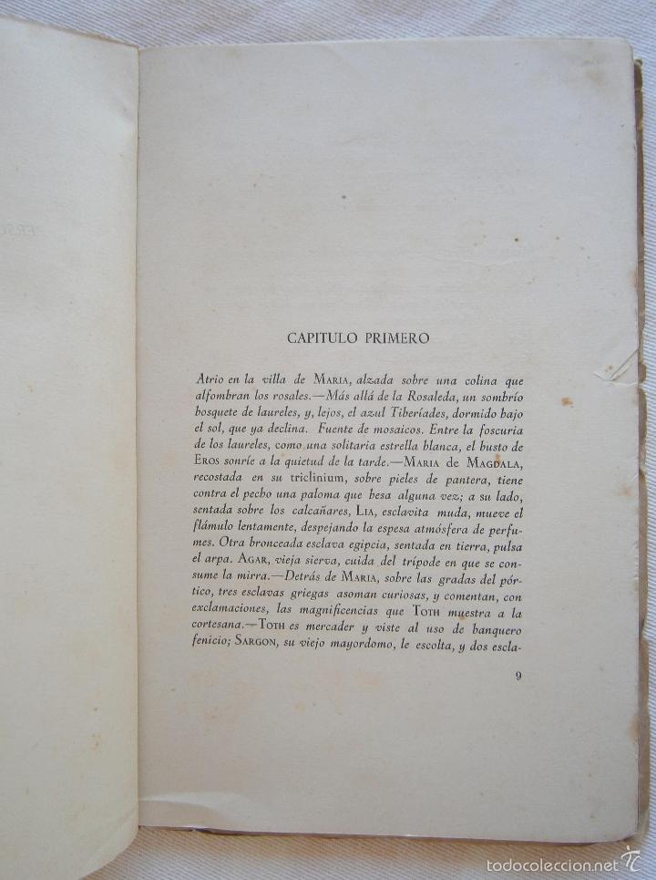 Libros de segunda mano: Mar&iacute;a de Magdala - Rafael Mart&iacute; Orber&aacute; - Foto 3