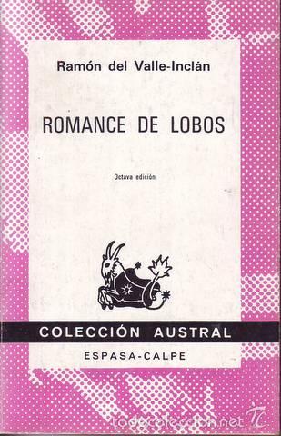 Libros de segunda mano: VALLE-INCLAN, Ram&oacute;n del: ROMANCE DE LOBOS. - Foto 1