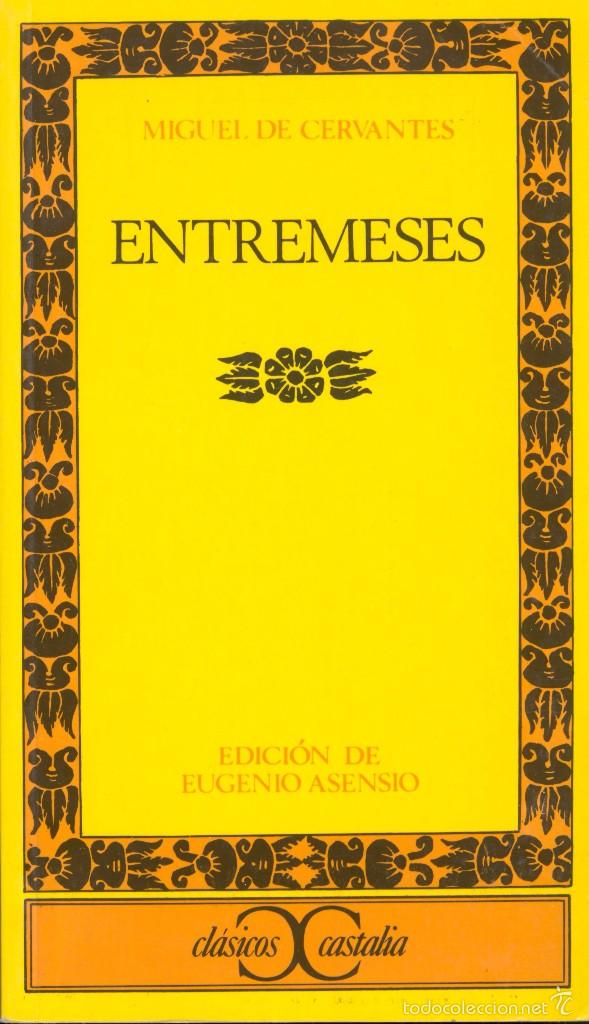 Livros em segunda m&atilde;o: ENTREMESES - MIGUEL DE CERVANTES