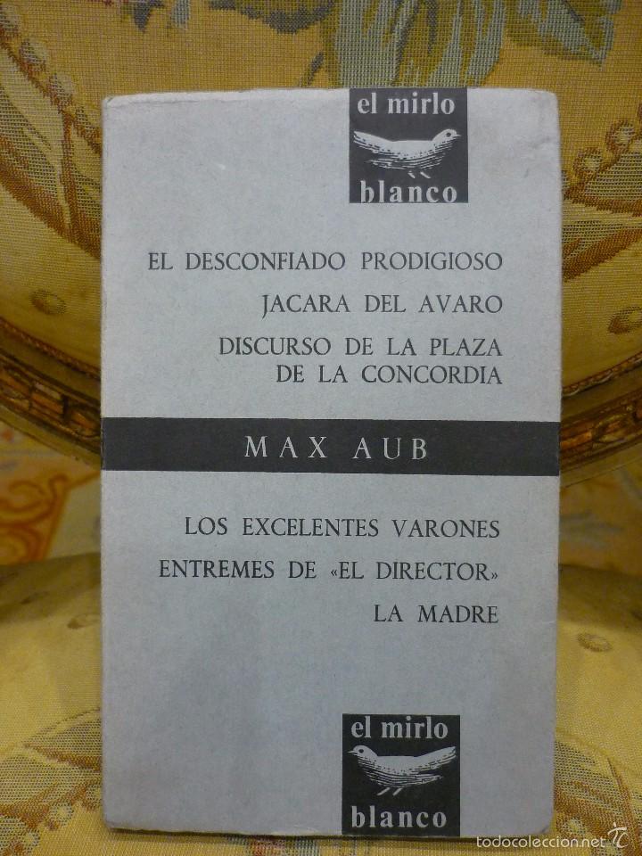Libros de segunda mano: DRAMAS DE MAX AUB. COLECCI&Oacute;N EL MIRLO BLANCO N&ordm; 15. - Foto 1