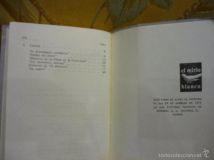 Libros de segunda mano: DRAMAS DE MAX AUB. COLECCI&Oacute;N EL MIRLO BLANCO N&ordm; 15. - Foto 5